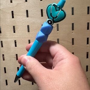 Handcrafted ten piece nurse beaded pen